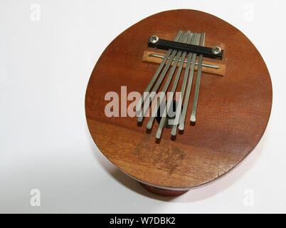 Traditionelle afrikanische Musikinstrumente - Kalimba Stockfoto