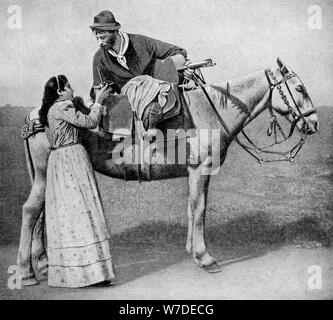 Gaucho Schatze exchange Mate Becher, Argentinien, 1922. Artist: Unbekannt Stockfoto