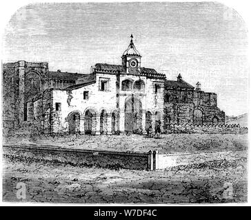 Das mausoleum von Columbus, Santo Domingo, 1873. Artist: Unbekannt Stockfoto