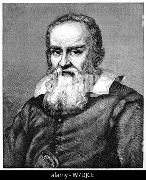 Galileo Galilei (1564-1642), 1882. Artist: Unbekannt Stockfoto