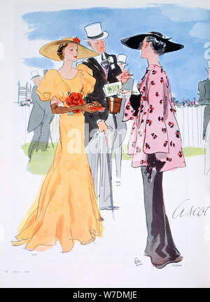 Modeillustration, 1935. Artist: Unbekannt Stockfoto