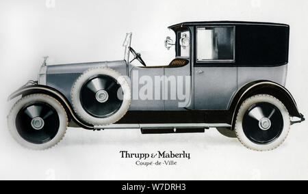 Rolls-Royce Coupé de Ville, c 1910-1929 (?). Artist: Unbekannt Stockfoto