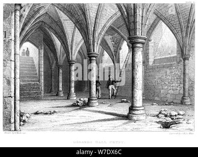 "Gerard's Hall Crypt', London, 1886. Artist: JH Le Keux Stockfoto