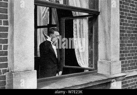 Adolf Hitler in Bayreuth, Deutschland, 1936. Artist: Unbekannt Stockfoto