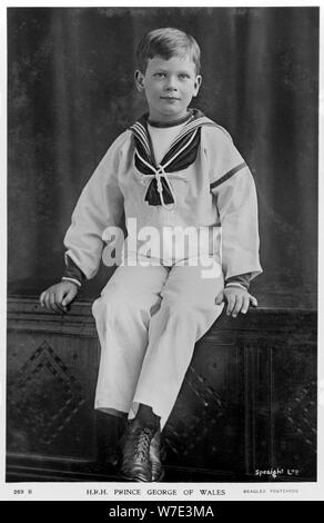 Prince George von Wales, c 1900 s (?). Artist: Speaight Stockfoto