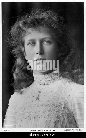 Prinzessin Mary von Großbritannien, c 1910 s (?). Artist: Rotary Foto Stockfoto