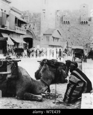 In der Nähe der Jaffa, Jerusalem, c 1927 - c 1931. Artist: Cavanders Ltd. Stockfoto