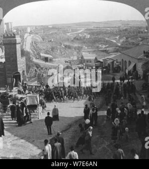 Erfassung von Jerusalem, Palästina, Weltkrieg I, c 1917 - c 1918. Artist: Realistische Reisen Verlage Stockfoto