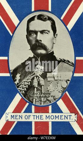 Bin en des Augenblicks", Herbert Kitchener, 1. Earl Kitchener, Staatssekretär für Krieg. Artist: Valentine Stockfoto