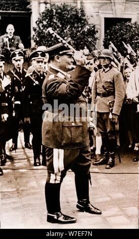 Hermann Göring, deutscher NS-Politiker und militärische Führer, c 1930 s-c 1940er. Artist: Unbekannt Stockfoto