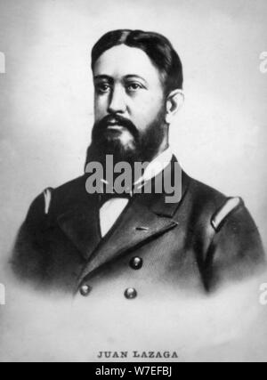 Juan Lazaga (1845-1898), spanischer naval Captain während des Spanisch-Amerikanischen Krieges, (c 1910). Artist: Unbekannt Stockfoto