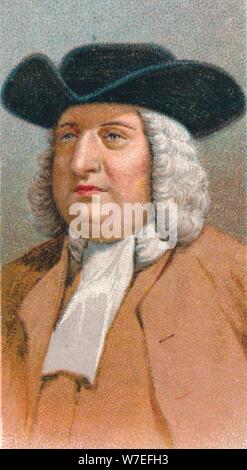 William Penn (1644-1718), englischer Mitglied der Gesellschaft der Freunde, im Volksmund bekannt als Quäker, 1924 Künstler: Unbekannt Stockfoto