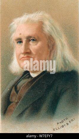 Franz Liszt (1811-1886), ungarischer Pianist und Komponist, 1911. Artist: Unbekannt Stockfoto