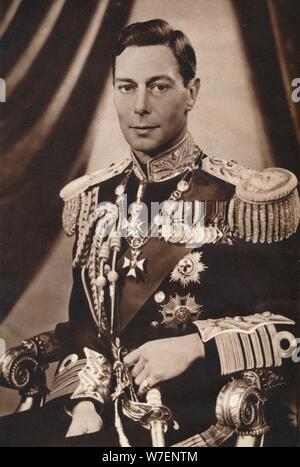 "Seine Majestät König George VI", c1936. Künstler: Kapitän P Nord.