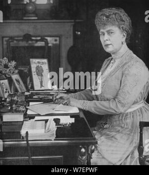 "Die verwitwete Königin", 1936. Künstler: unbekannt. Stockfoto