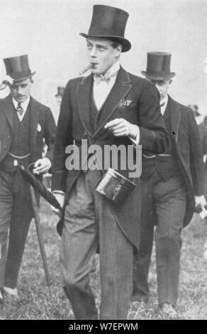 "Derby Day, 1926: seine Majestät, Ryder-Cup-Wettbewerb bei Southport", (1936) Künstler: unbekannt, König George V. Stockfoto