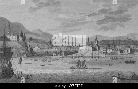"Rio De Janeiro", 1809. Künstler: unbekannt. Stockfoto