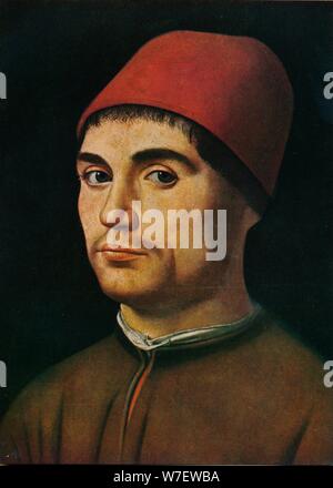 "Portrait eines Mannes", c1475, (1909). Künstler: Antonello da Messina. Stockfoto