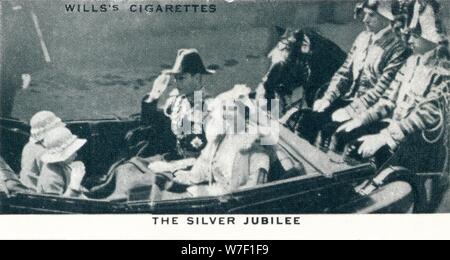 "The Silver Jubilee", 1935 (1937). Künstler: unbekannt. Stockfoto