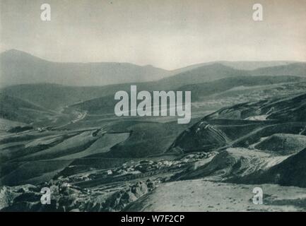 Blick auf den Schwefel-Minen, Agrigento, Sizilien, Italien, 1927. Künstler: Eugen Poppel. Stockfoto