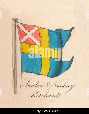 "Schweden & Norwegen Merchant", 1838. Künstler: unbekannt. Stockfoto