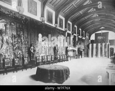 "Naworth Castle, Cumberland - der Earl of Carlisle", 1910. Künstler: unbekannt. Stockfoto