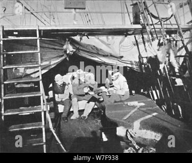 "Auf Deck. Juli 1895', (1897). Künstler: unbekannt. Stockfoto