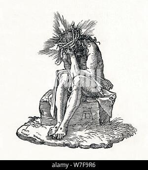 "Der Mann der Schmerzen. Titelseite, kleine Leidenschaft. ", c1511, (1906). Künstler: Albrecht Dürer. Stockfoto