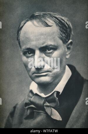 "Charles Baudelaire", 1863, (1939). Künstler: Etienne Carjat. Stockfoto