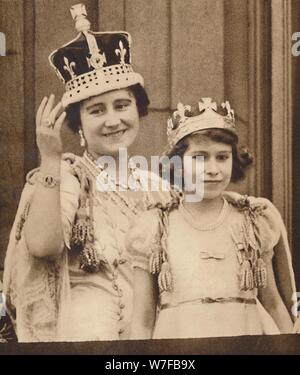 Mutter und Tochter', 1937. Artist: Unbekannt. Stockfoto