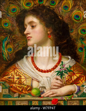 Vivien, Frederick Sandys, 1863, Stockfoto