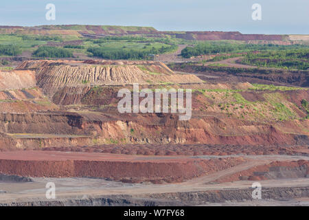 Takonit Tagebau malerische Landschaft Stockfoto