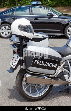 Feldjäger, die Militärpolizei der Bundeswehr, die Bundeswehr Stockfoto