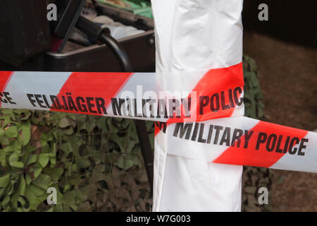 Feldjäger, die Militärpolizei der Bundeswehr, die Bundeswehr Stockfoto