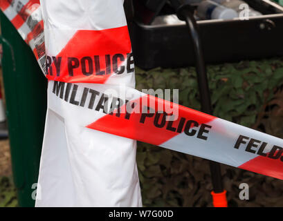 Feldjäger, die Militärpolizei der Bundeswehr, die Bundeswehr Stockfoto