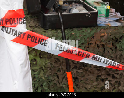 Feldjäger, die Militärpolizei der Bundeswehr, die Bundeswehr Stockfoto