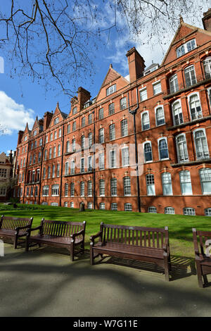 Mount Street Gardens, Mayfair, London, Vereinigtes Königreich Stockfoto