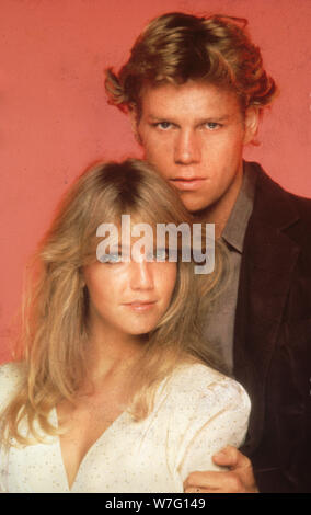 Al Corley, Heather Locklear, Dynastie, 80 s Stockfoto