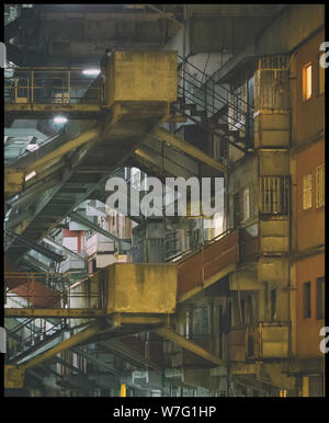 Scampia, Neapel - Italien Stockfoto