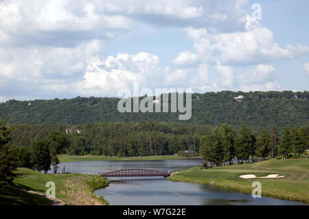 Alabama begrüßt die neueste Ergänzung der Robert Trent Jones Golf Trail, Ross Brücke, im Staubsauger in der Nähe von Birmingham, Alabama Stockfoto