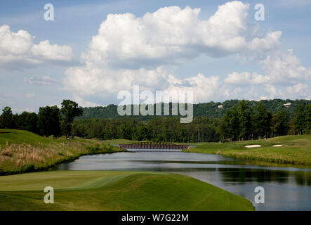 Alabama begrüßt die neueste Ergänzung der Robert Trent Jones Golf Trail, Ross Brücke, im Staubsauger in der Nähe von Birmingham, Alabama Stockfoto