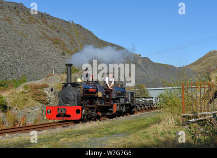 Schiefergrube Abreise Stockfoto