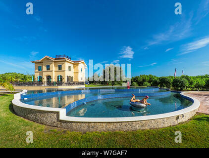 Peace River Botanische & Skulptur Gärten in Punta Gorda Florida Stockfoto