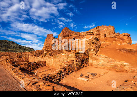 Morgen Licht auf wupatki Ruine, Wupatki National Monument, Arizona USA Stockfoto