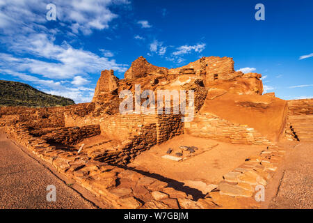 Morgen Licht auf wupatki Ruine, Wupatki National Monument, Arizona USA Stockfoto