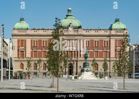 National Museum, Platz der Republik, Belgrad, Serbien Stockfoto