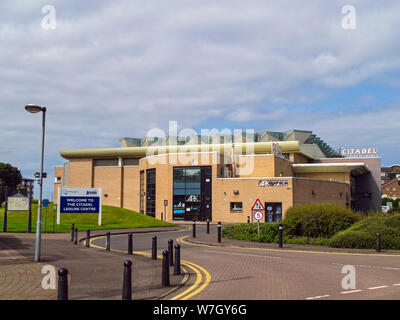 Die Zitadelle Freizeitanlage, Ayr, South Ayrshire, Schottland, Großbritannien Stockfoto