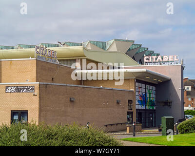 Die Zitadelle Freizeitanlage, Ayr, South Ayrshire, Schottland, Großbritannien Stockfoto