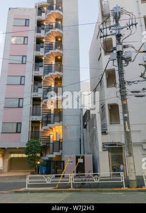 Tokio Architektur ist voll von Edelsteinen. Stockfoto