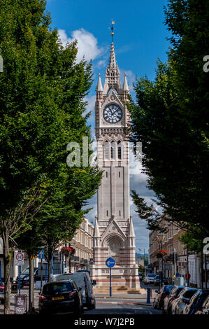 Die Victoria Uhrturm auf Rochester Road in Gravesend Kent. Stockfoto